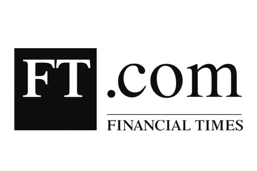 FT.com Financial Times Logo in Black Text